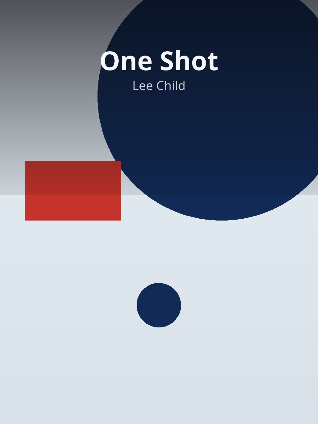 One Shot by Lee Child book cover