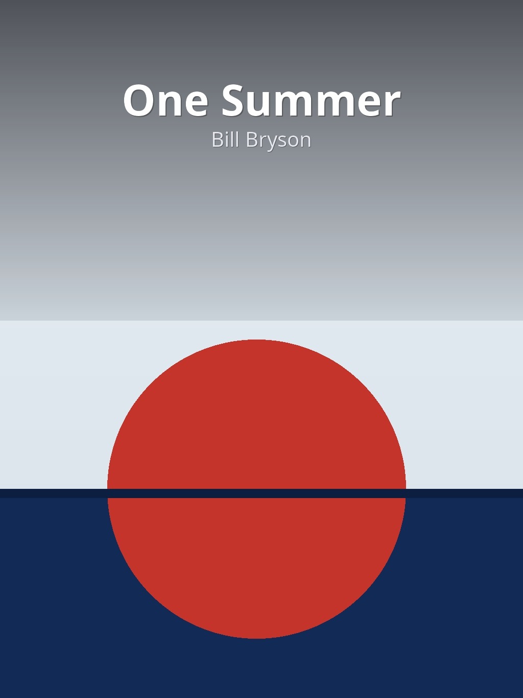 One Summer by Bill Bryson book cover