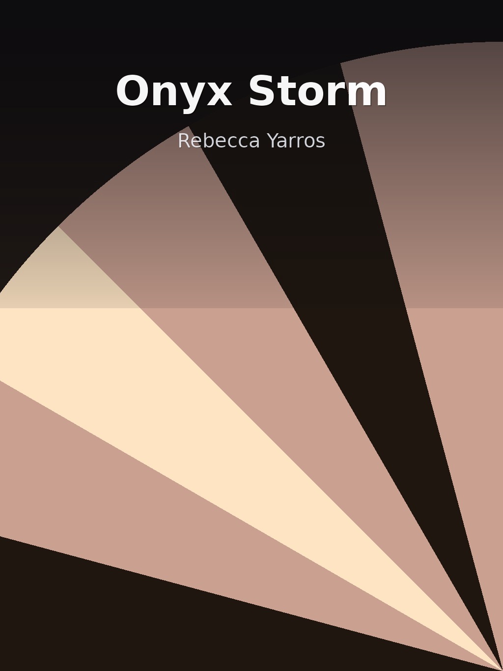 Onyx Storm by Rebecca Yarros book cover