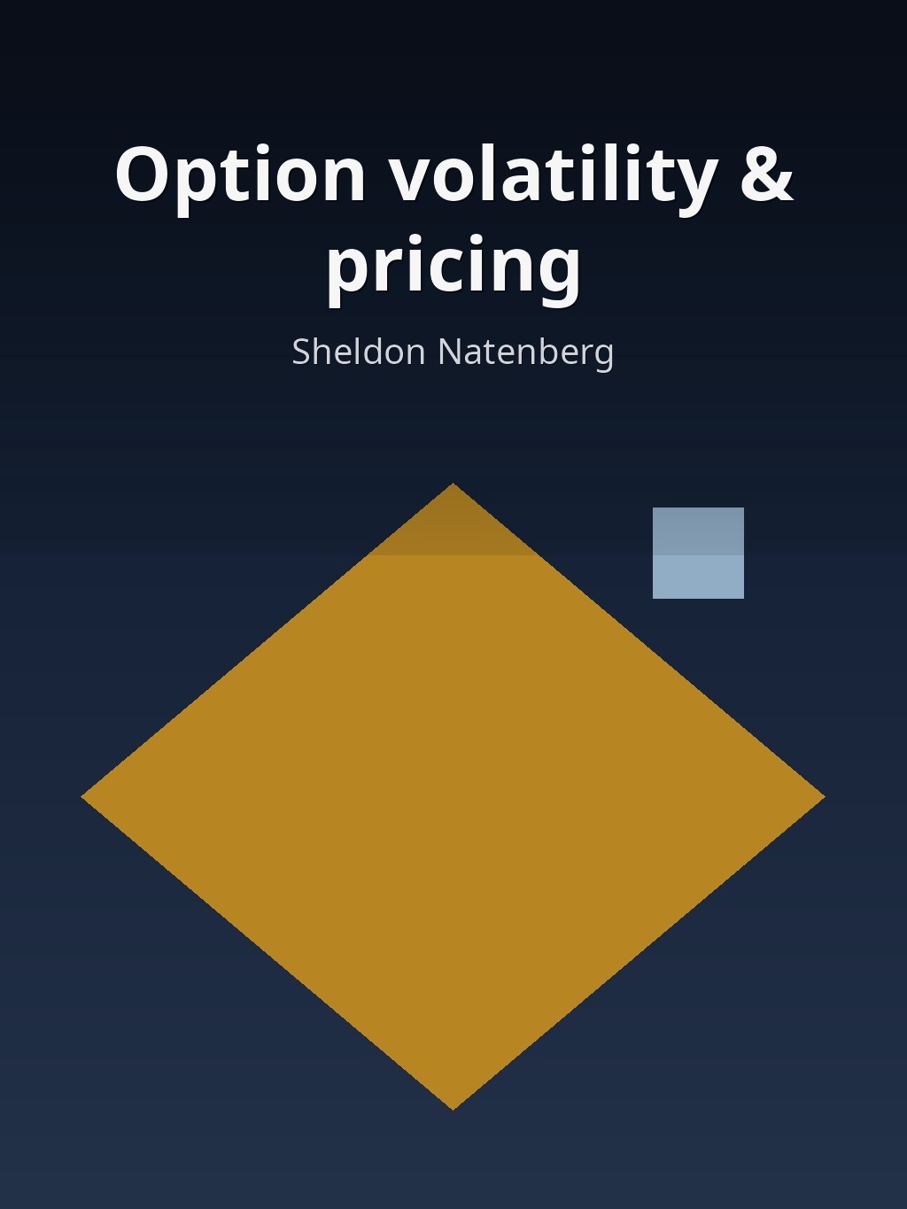 Option volatility & pricing by Sheldon Natenberg book cover