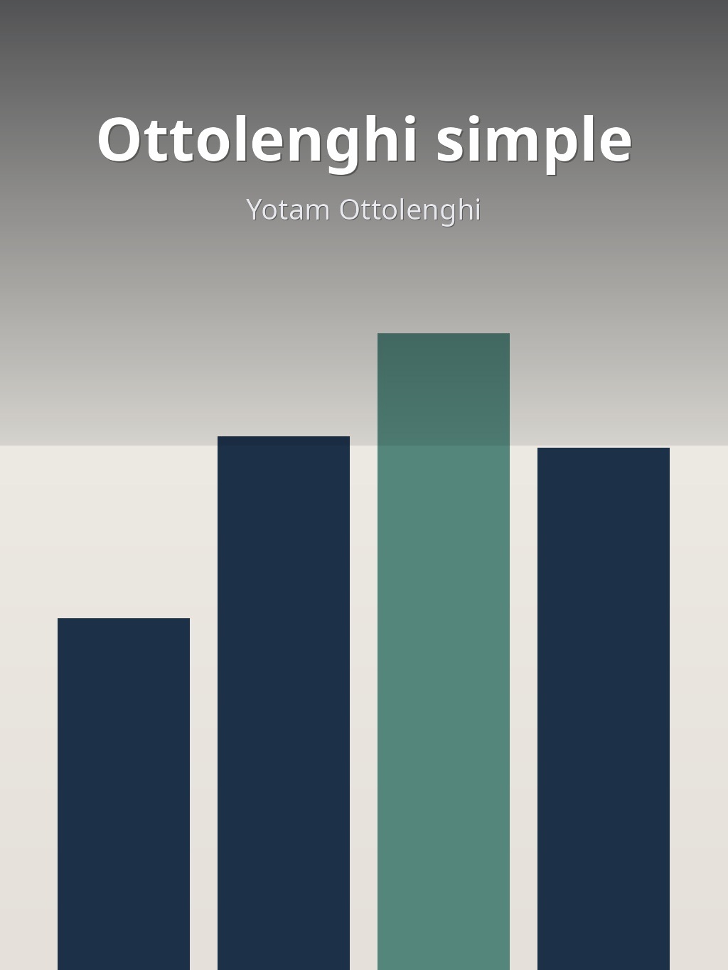 Ottolenghi simple by Yotam Ottolenghi book cover