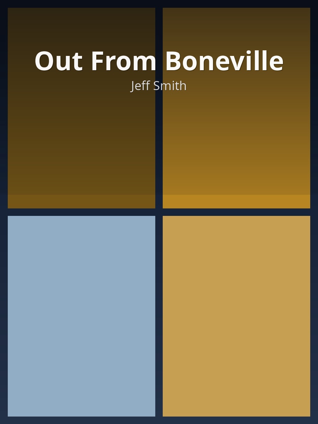 Out From Boneville by Jeff Smith book cover
