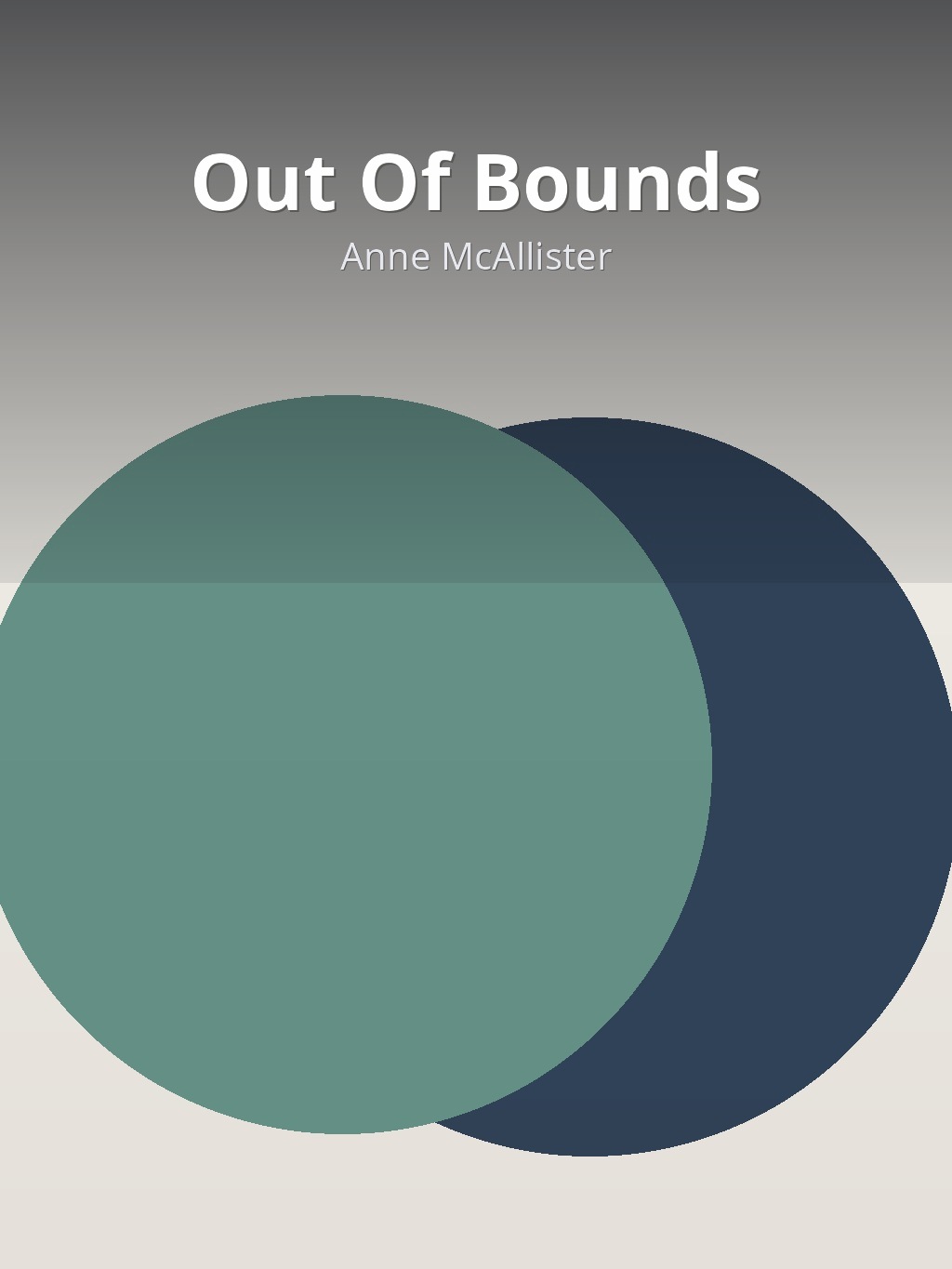 Out Of Bounds by Anne McAllister book cover