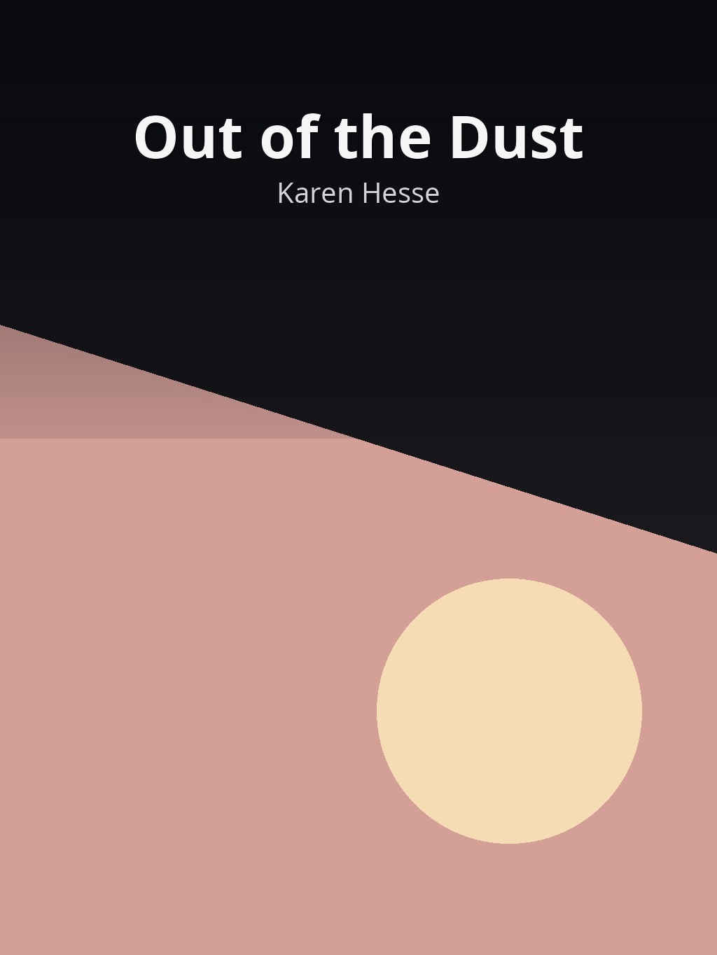 Out of the Dust by Karen Hesse book cover