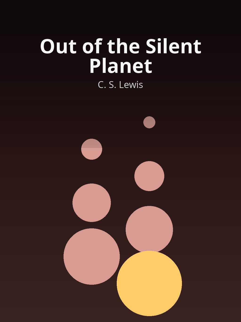 Out of the Silent Planet by C. S. Lewis book cover