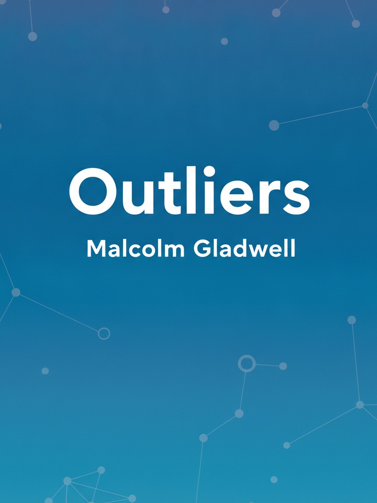 Outliers by Malcolm Gladwell book cover