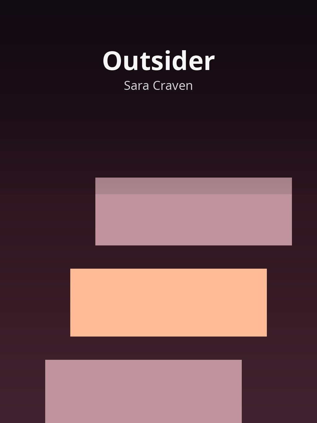 Outsider by Sara Craven book cover