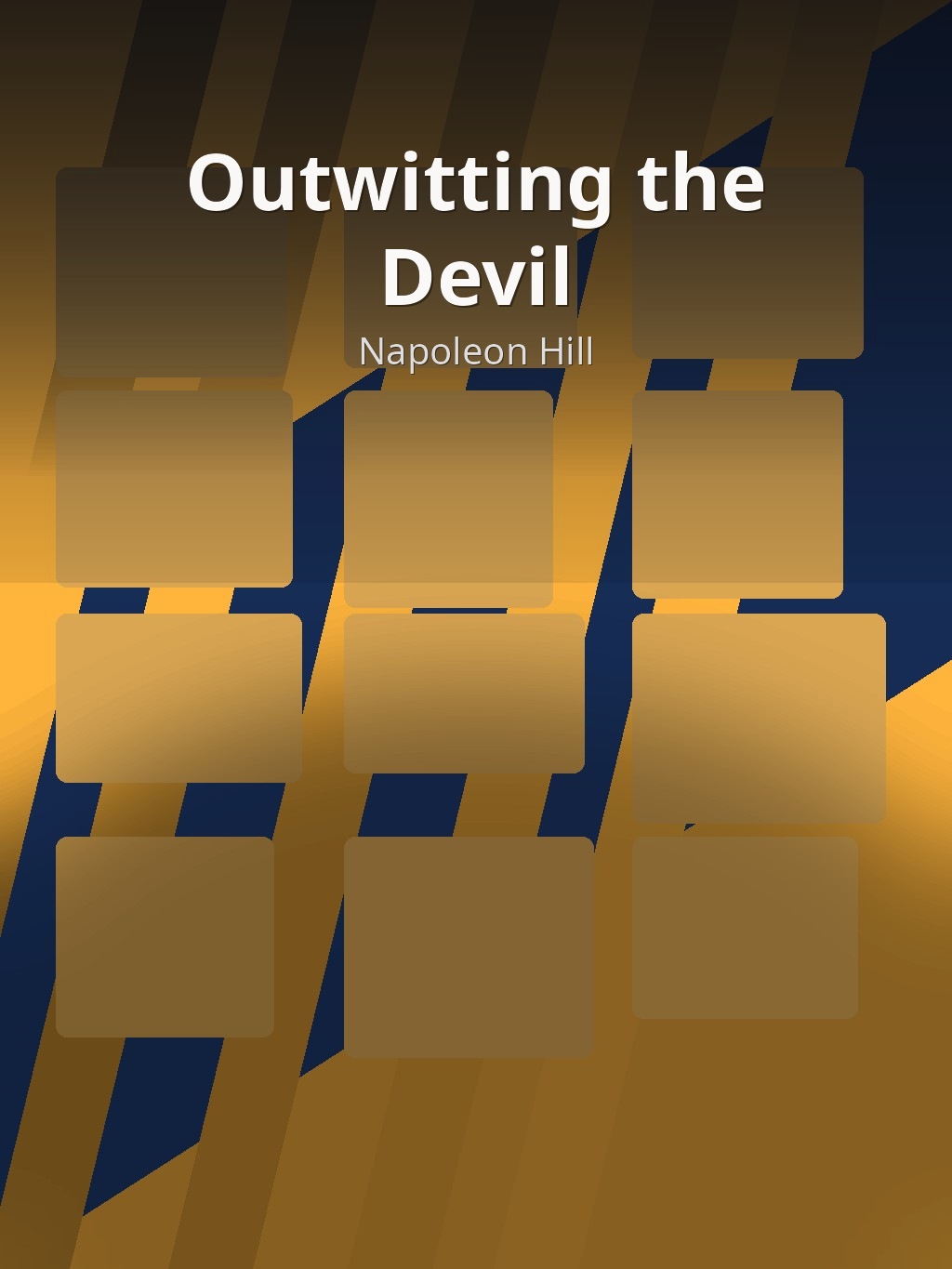 Outwitting the Devil by Napoleon Hill book cover