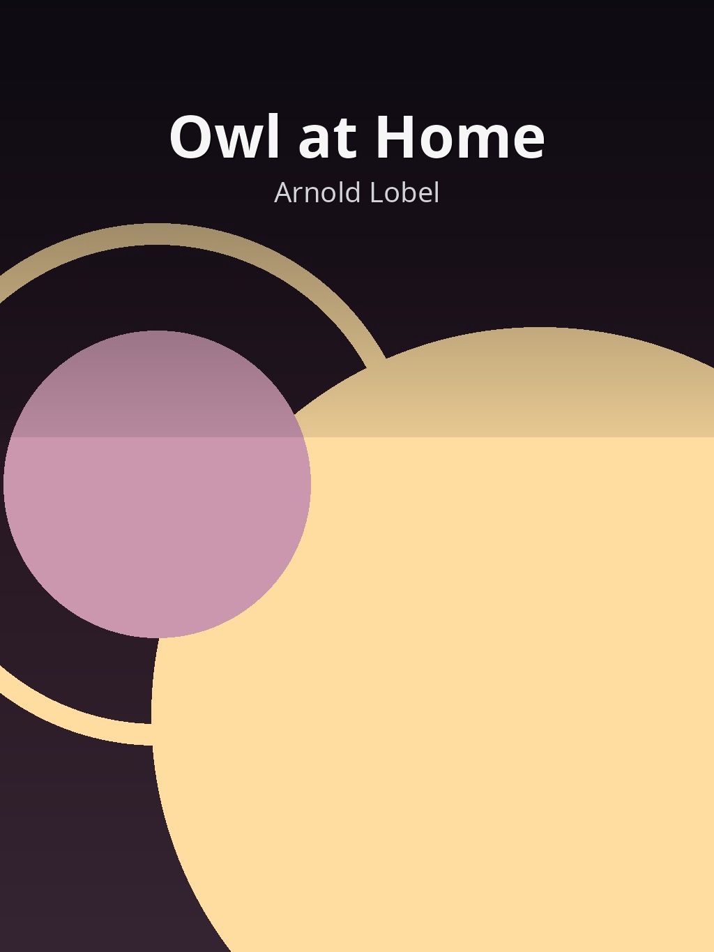 Owl at Home by Arnold Lobel book cover