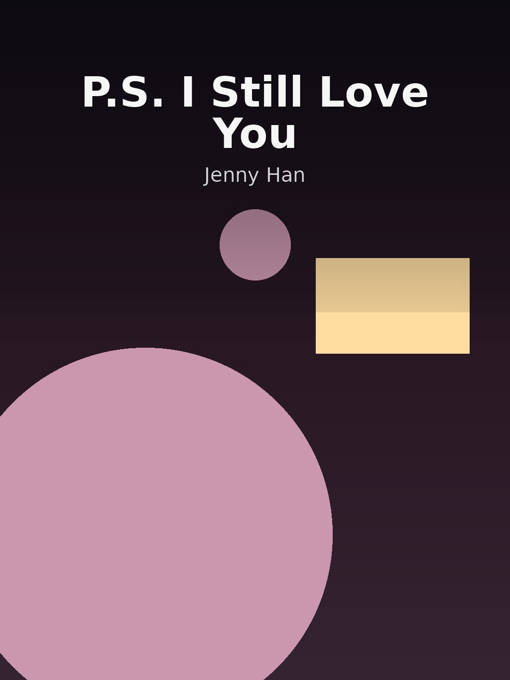 P.S. I Still Love You by Jenny Han book cover