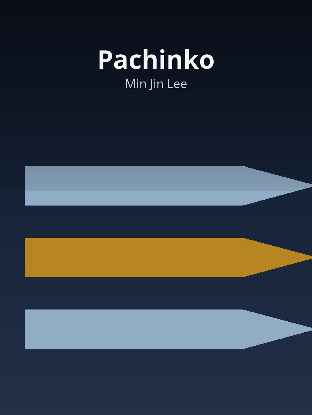 Pachinko by Min Jin Lee book cover