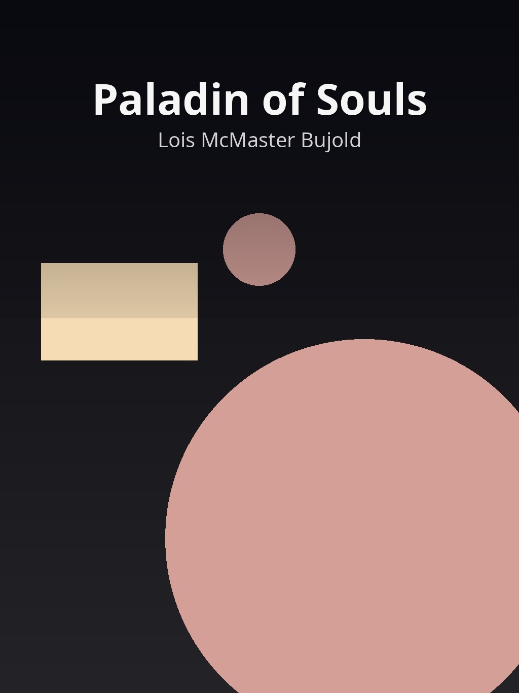 Paladin of Souls by Lois McMaster Bujold book cover