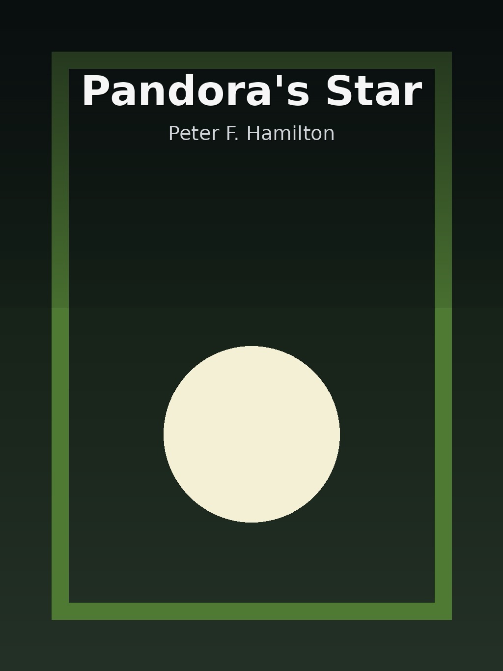 Pandora's Star by Peter F. Hamilton book cover