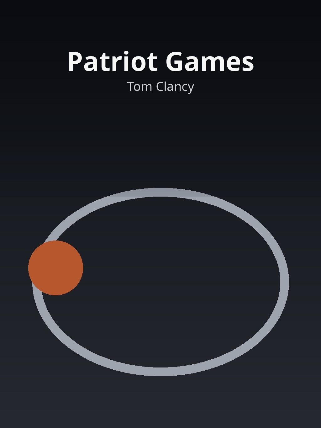 Patriot Games by Tom Clancy book cover