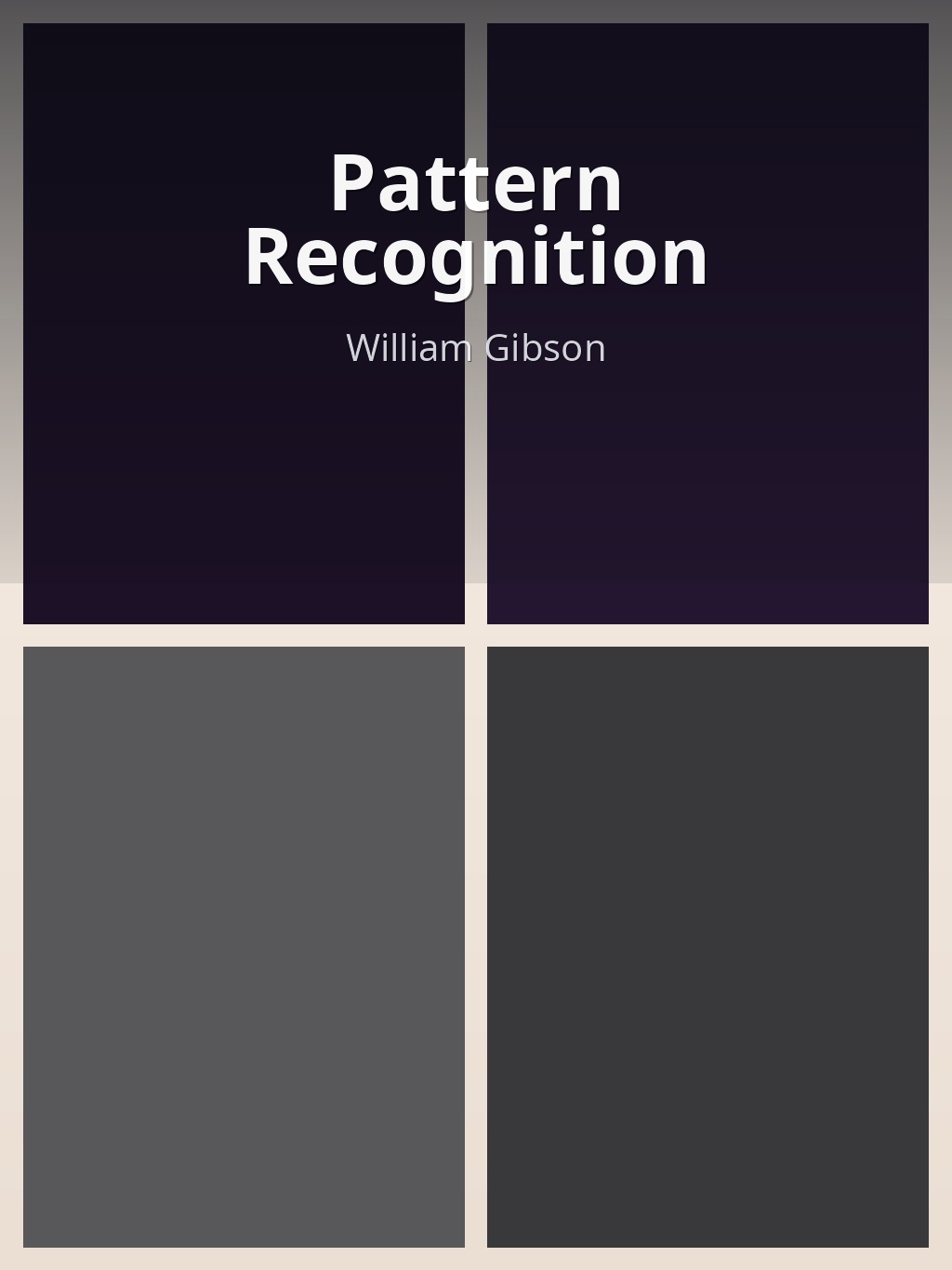 Pattern Recognition by William Gibson book cover