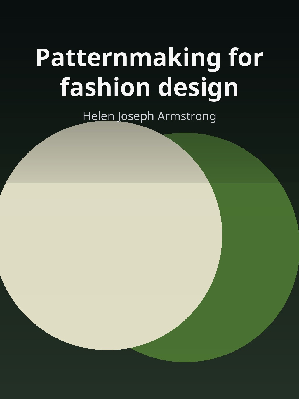 Patternmaking for fashion design by Helen Joseph Armstrong book cover