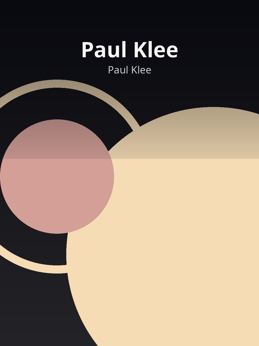 Paul Klee by Paul Klee book cover