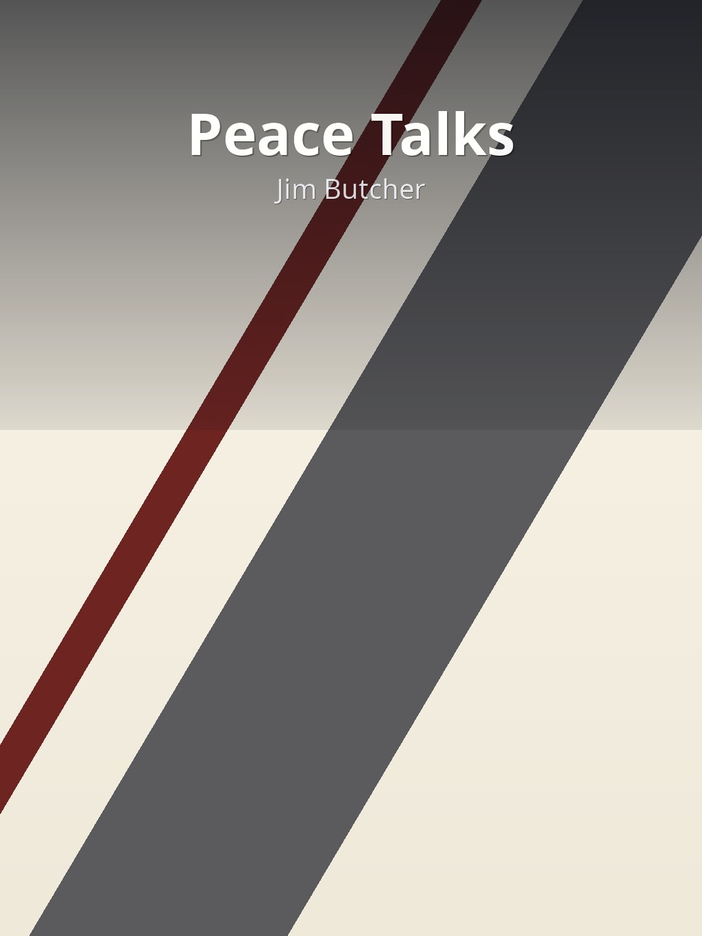Peace Talks by Jim Butcher book cover
