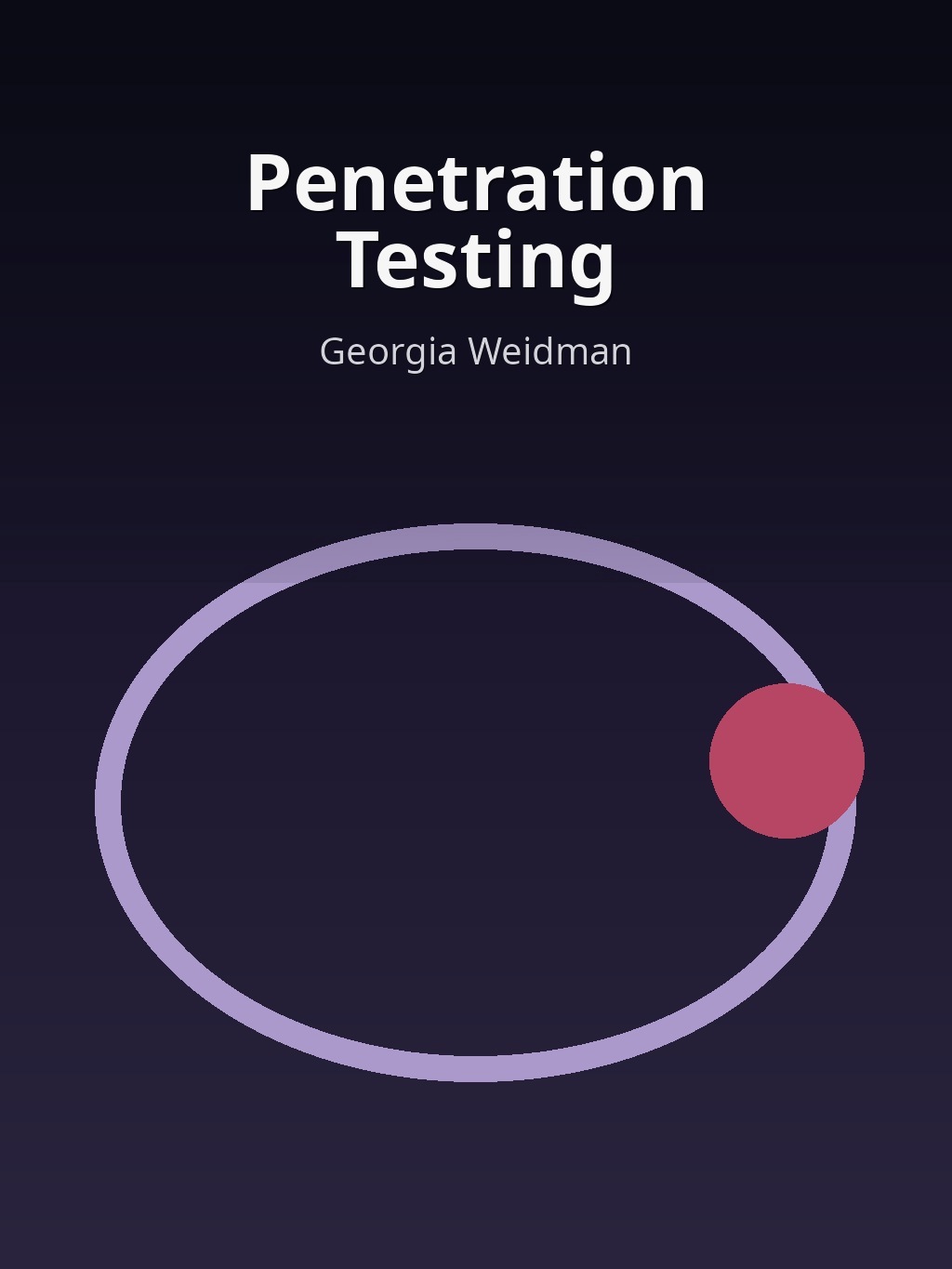 Penetration Testing by Georgia Weidman book cover