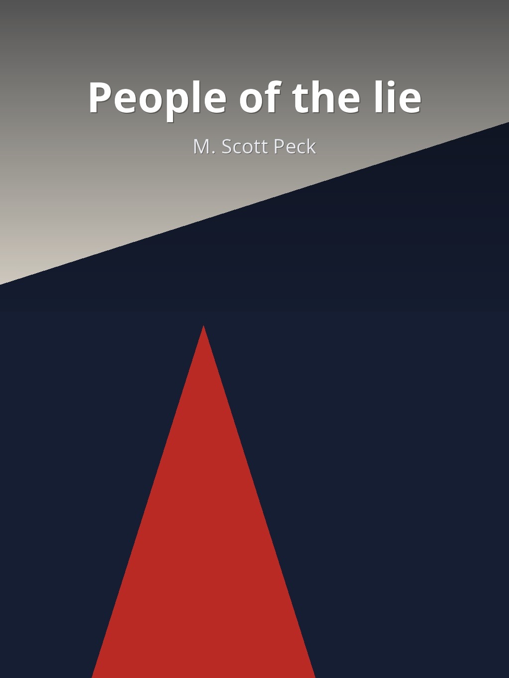People of the lie by M. Scott Peck book cover