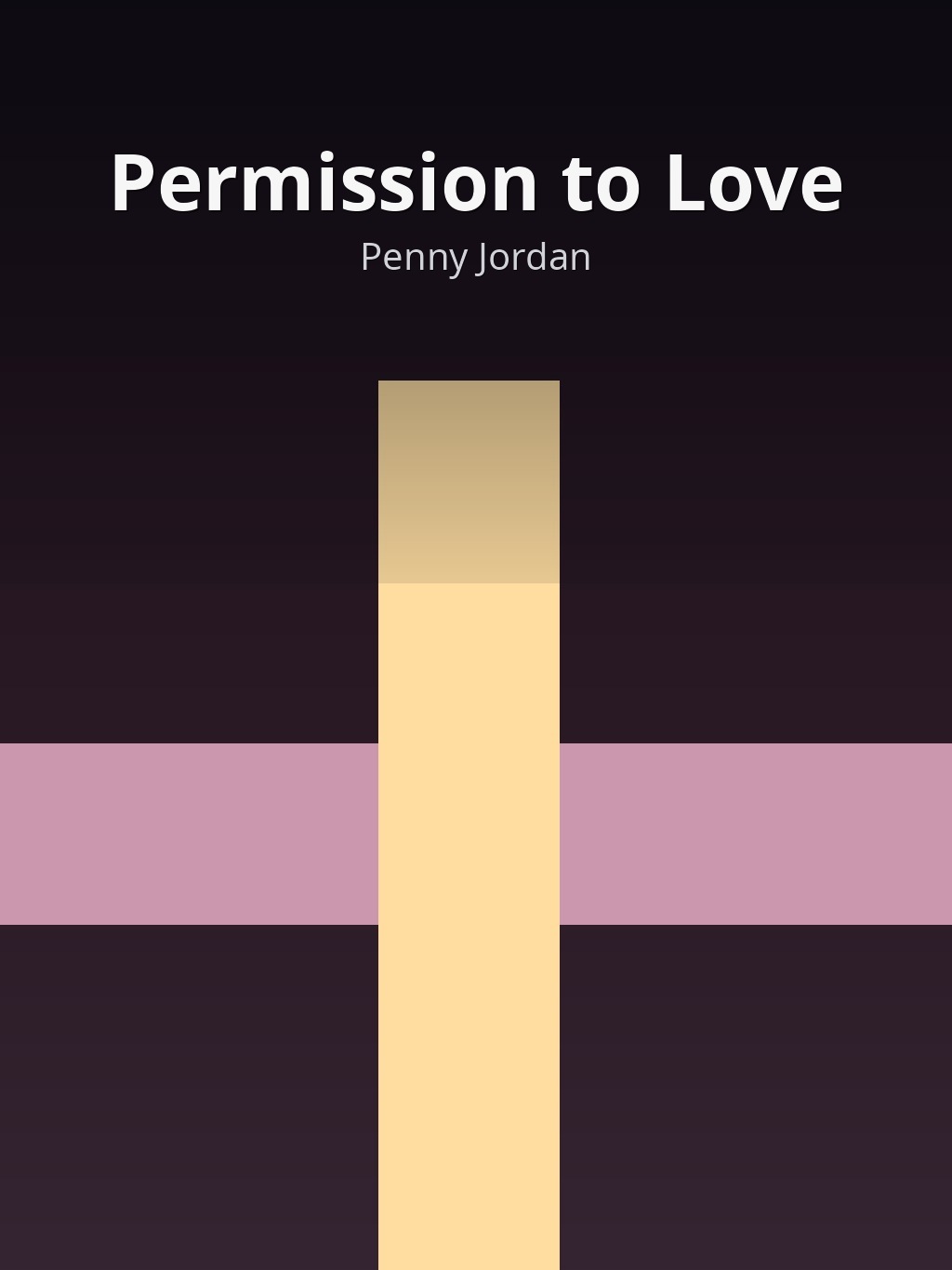 Permission to Love by Penny Jordan book cover