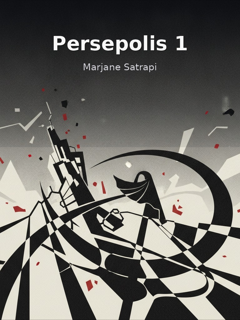 Persepolis 1 by Marjane Satrapi book cover