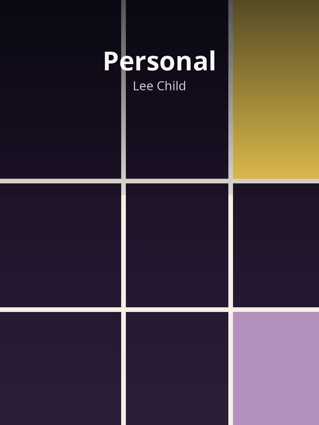 Personal by Lee Child book cover