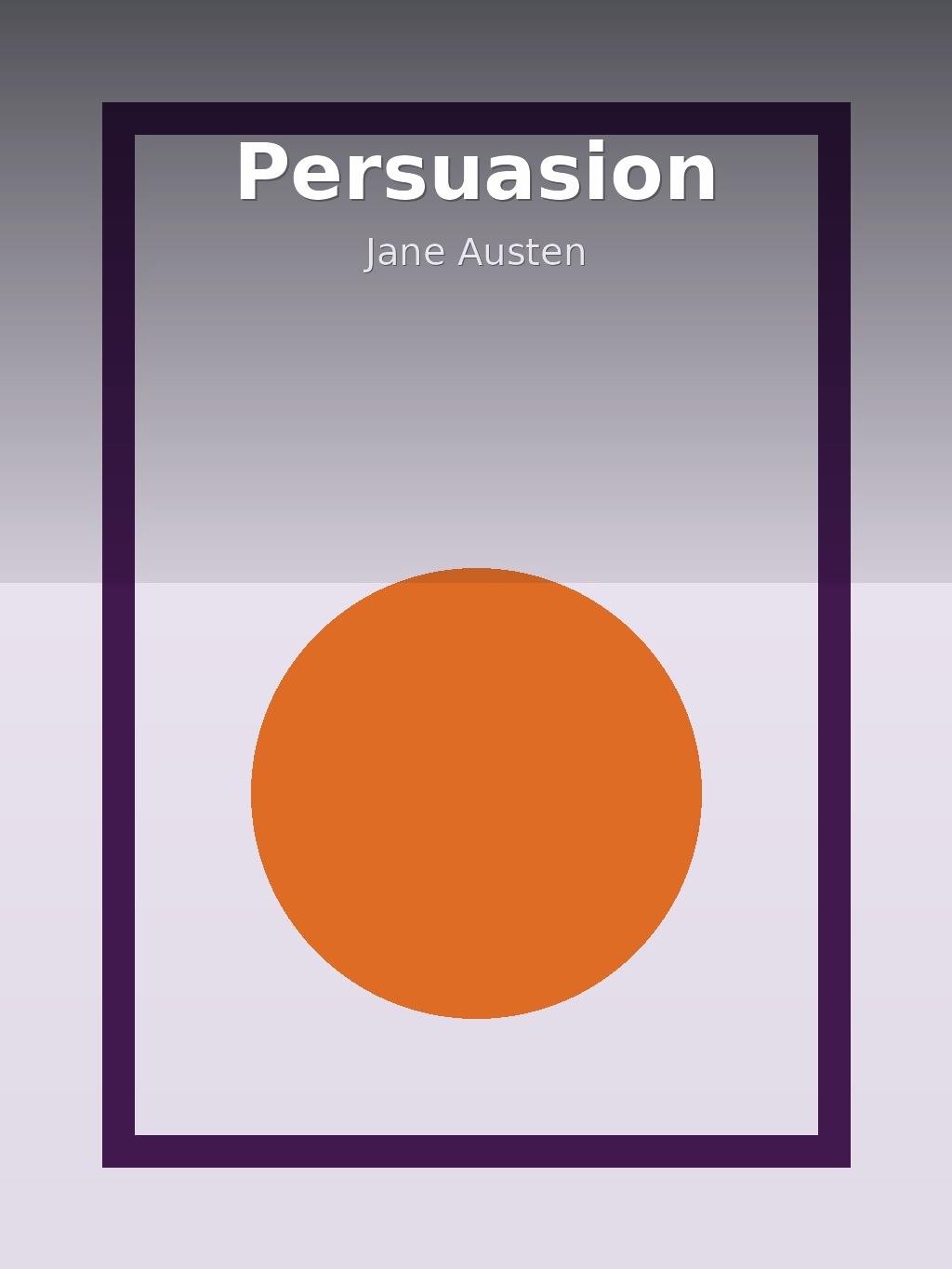 Persuasion by Jane Austen book cover