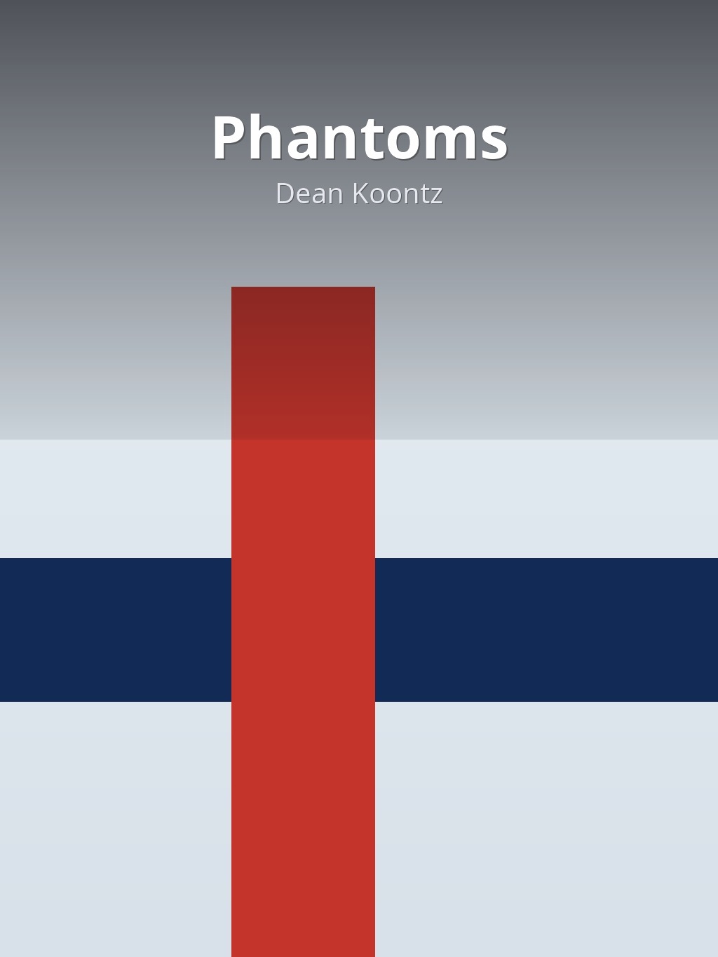 Phantoms by Dean Koontz book cover