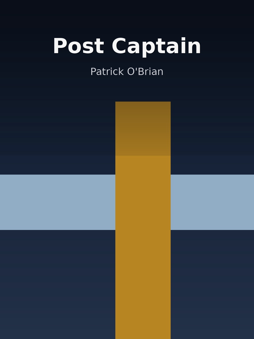 Post Captain by Patrick O'Brian book cover