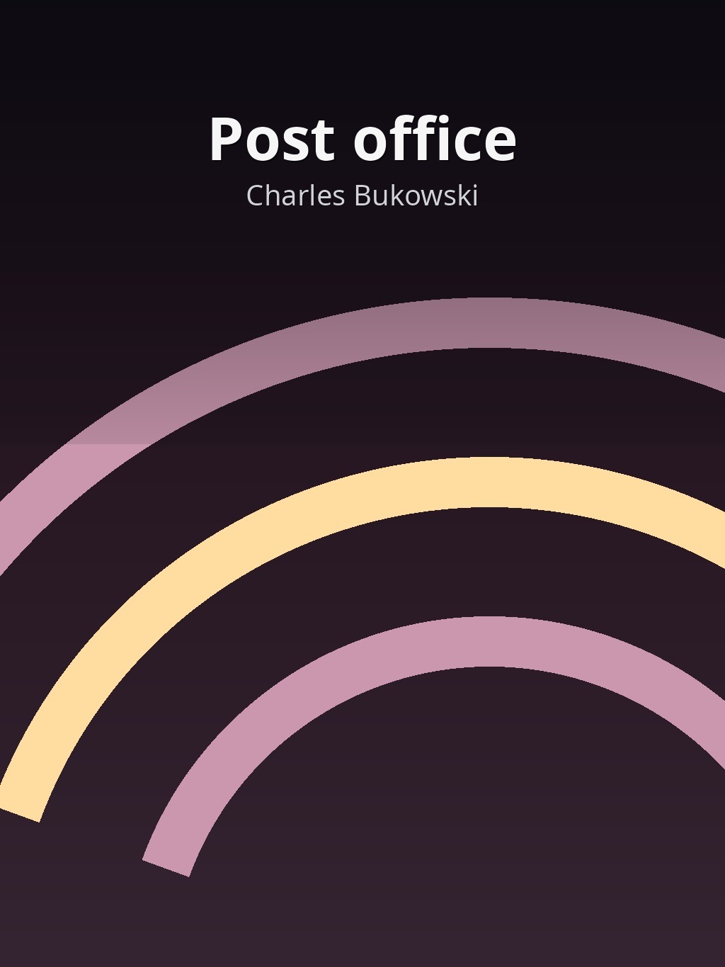 Post office by Charles Bukowski book cover