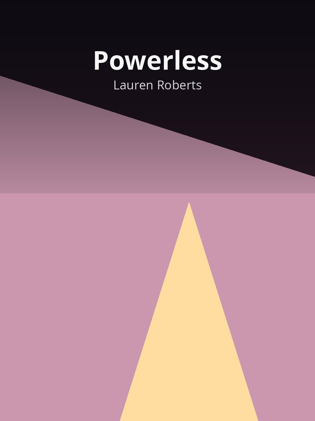 Powerless by Lauren Roberts book cover