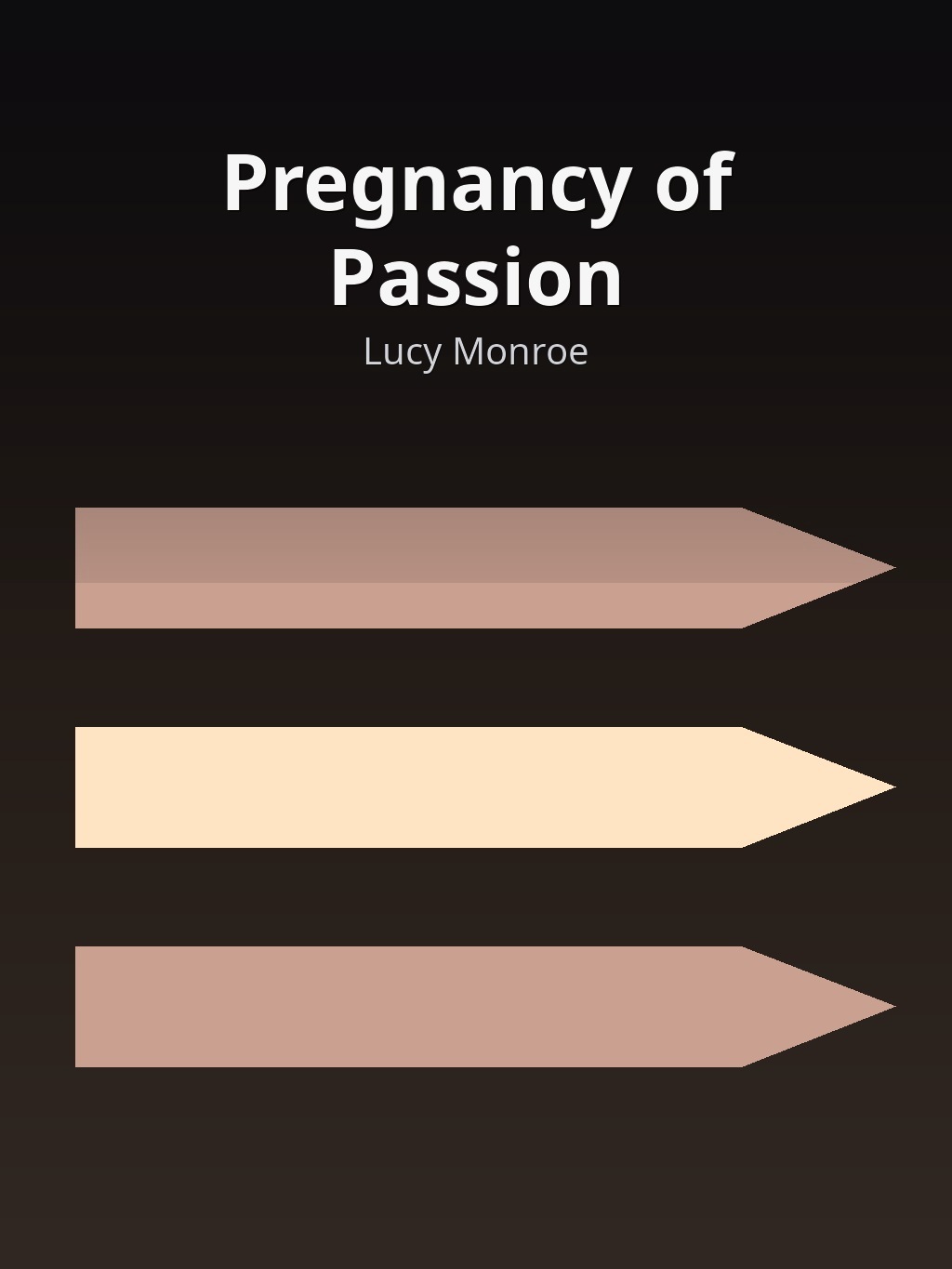 Pregnancy of Passion by Lucy Monroe book cover