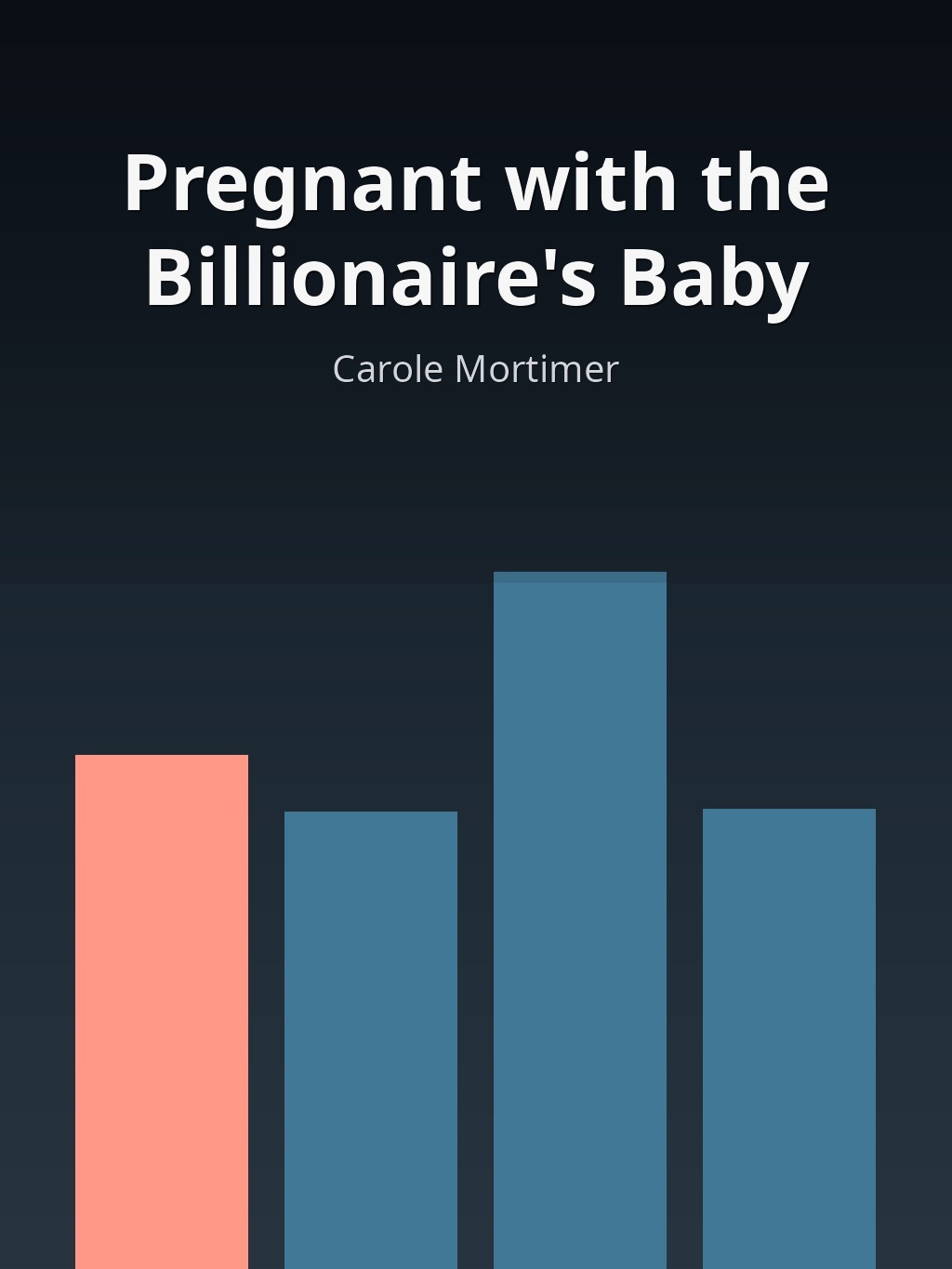 Pregnant with the Billionaire's Baby by Carole Mortimer book cover