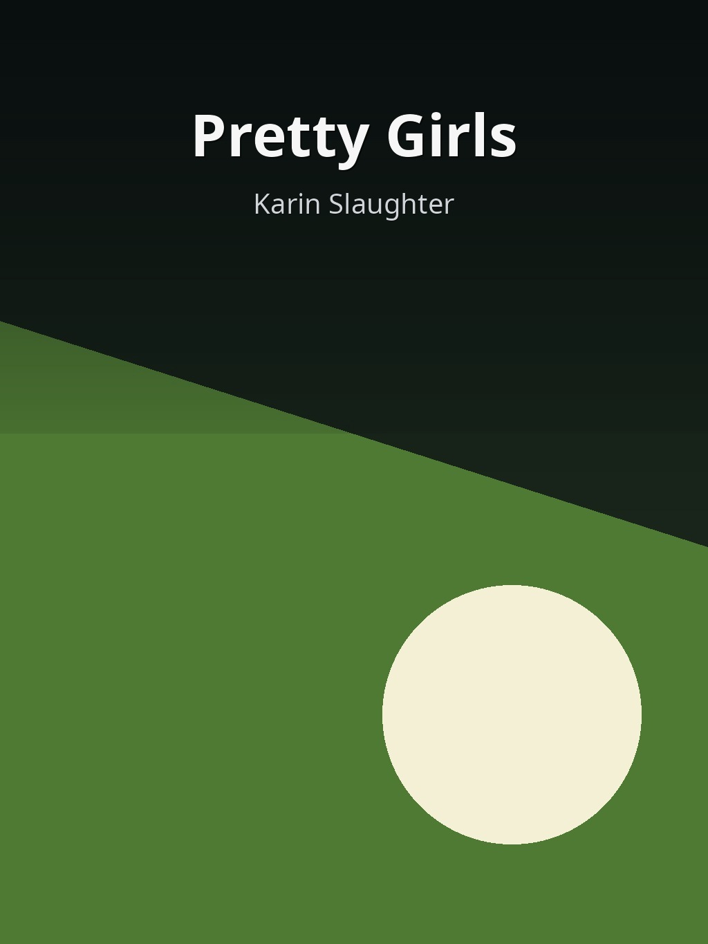 Pretty Girls by Karin Slaughter book cover