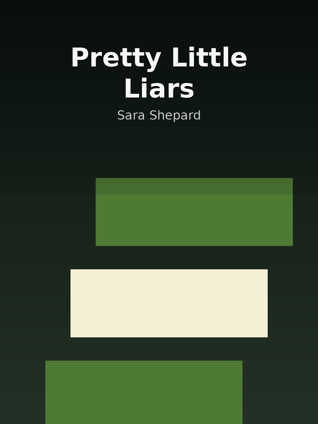 Pretty Little Liars by Sara Shepard book cover