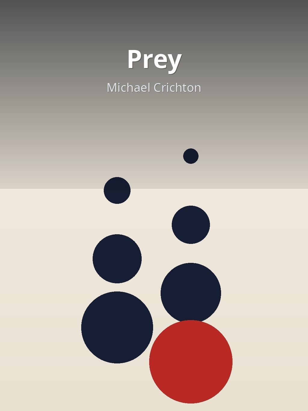 Prey by Michael Crichton book cover