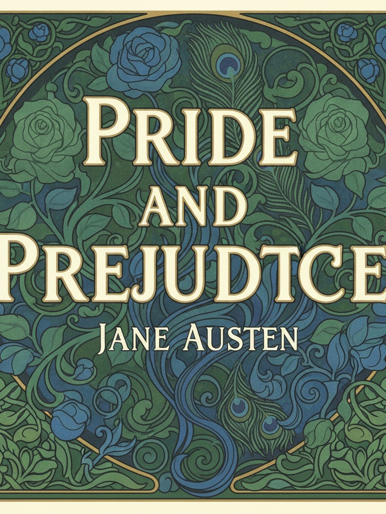 Pride and Prejudice by Jane Austen book cover