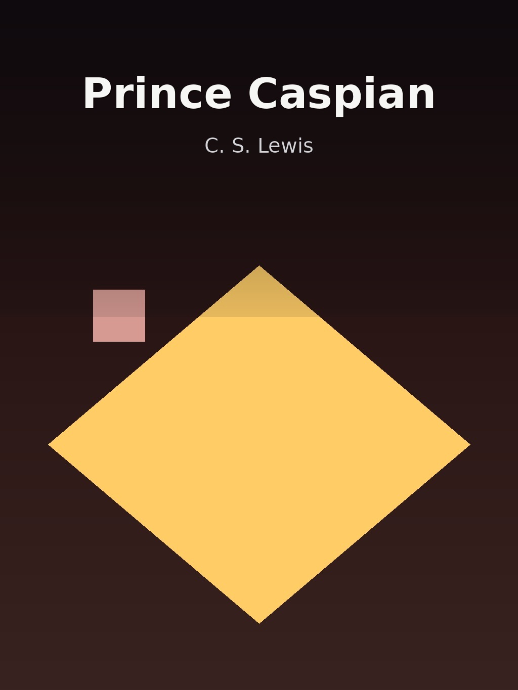 Prince Caspian by C. S. Lewis book cover