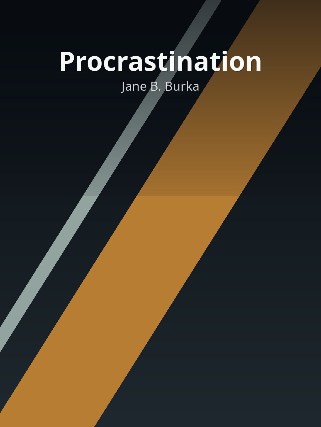 Procrastination by Jane B. Burka book cover