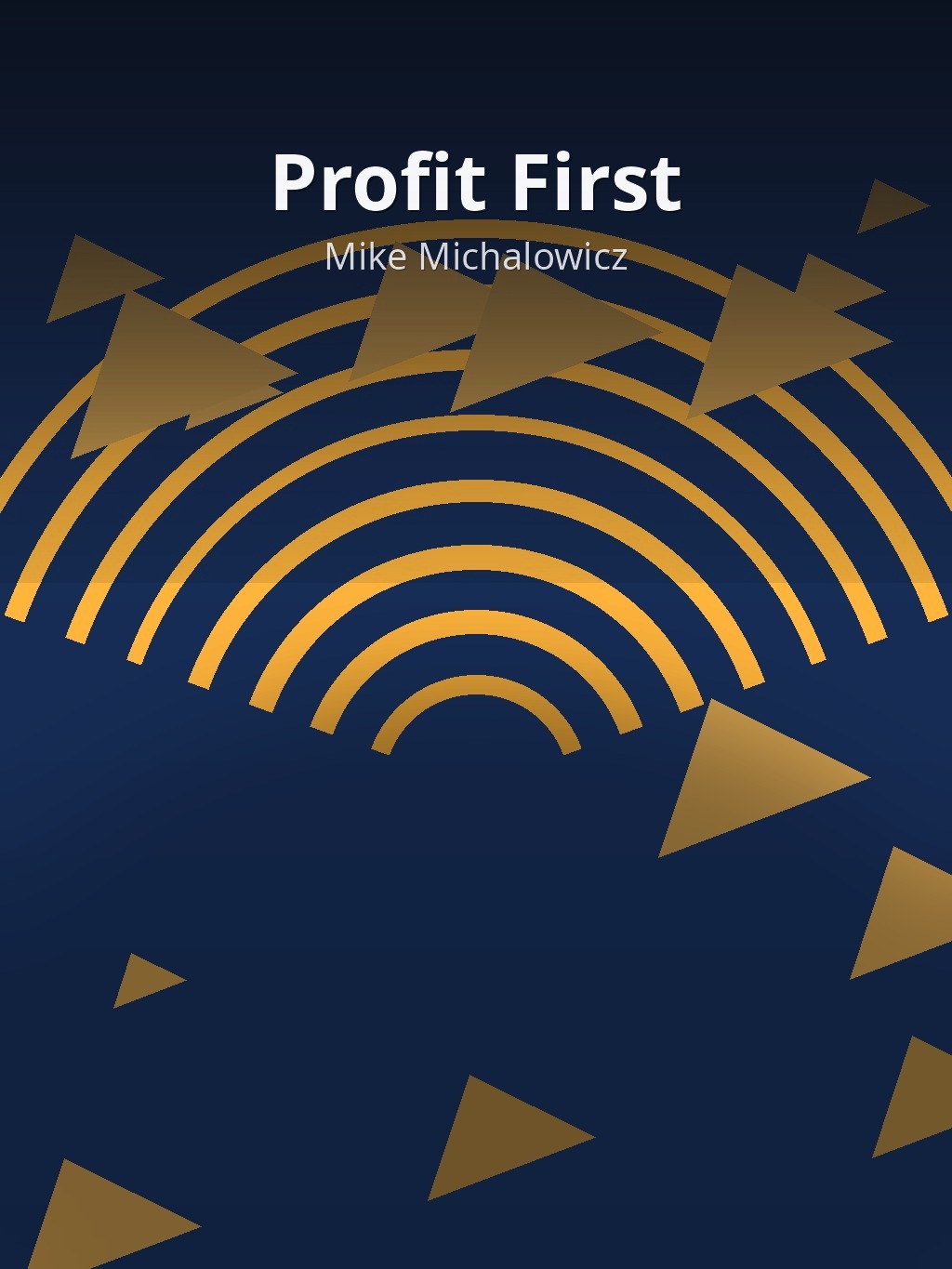 Profit First by Mike Michalowicz book cover