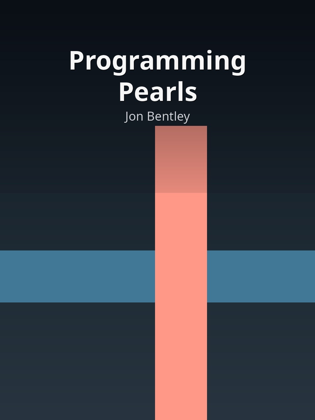 Programming Pearls by Jon Bentley book cover