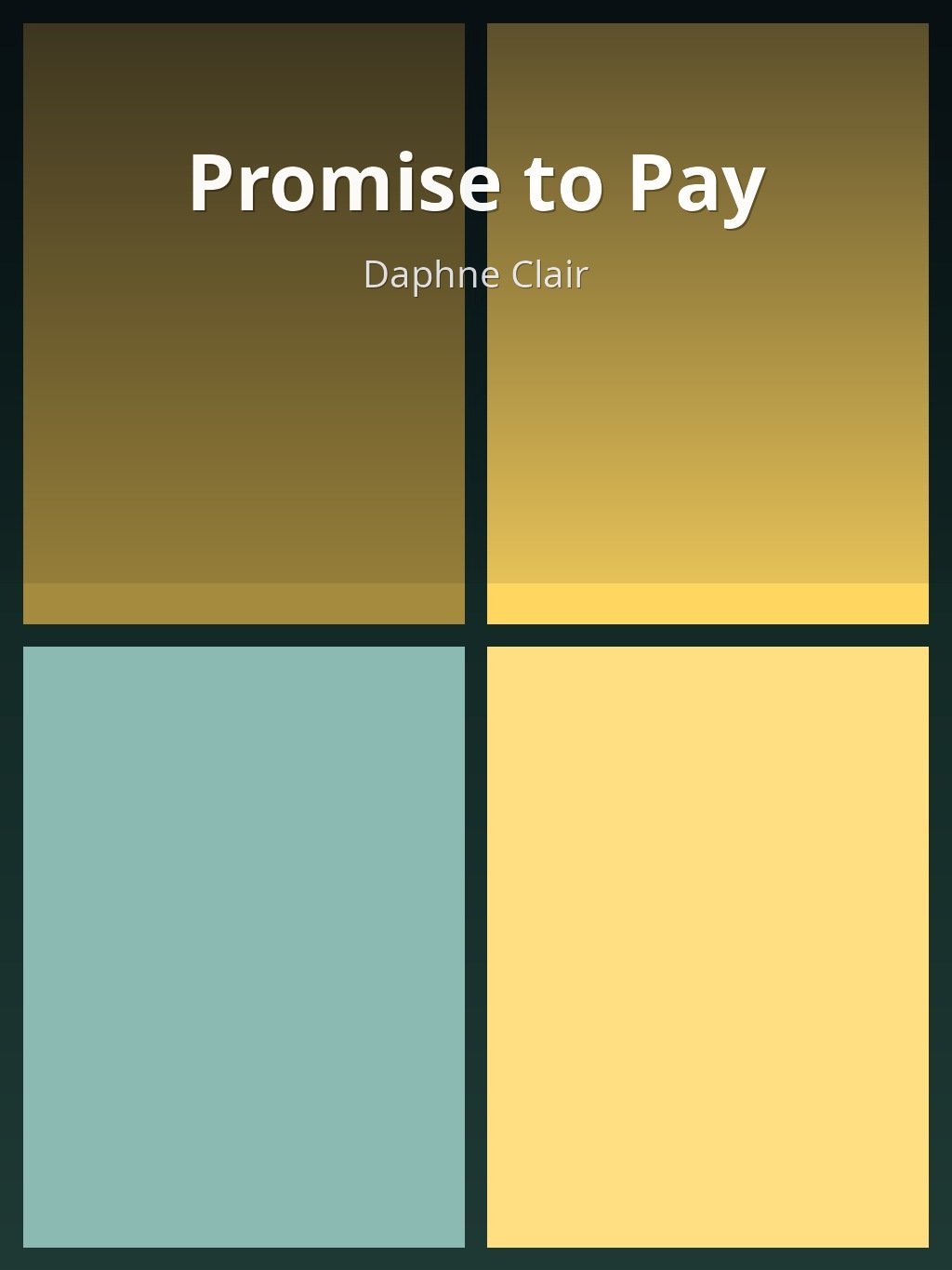 Promise to Pay by Daphne Clair book cover