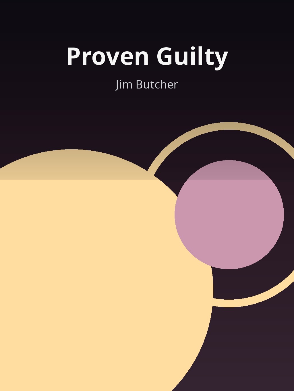Proven Guilty by Jim Butcher book cover