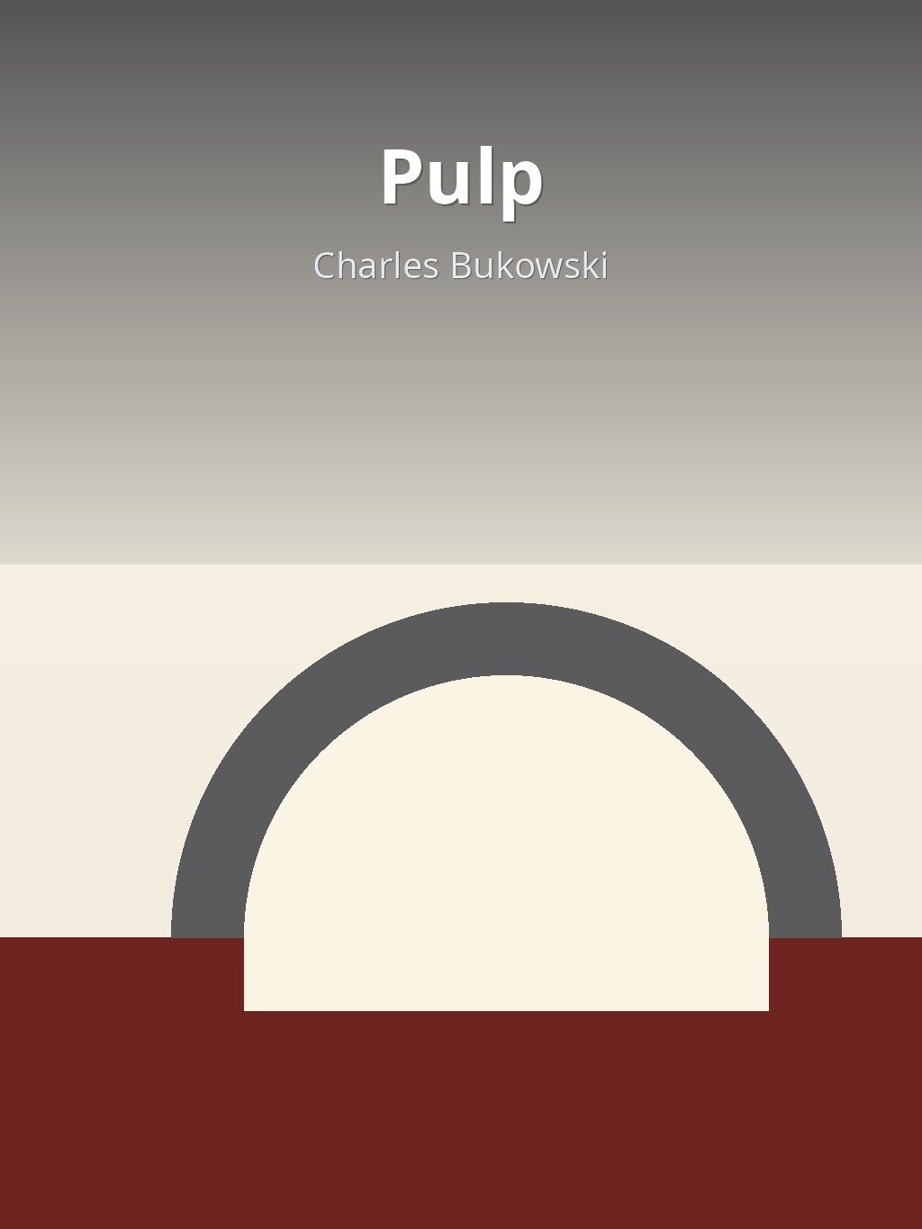 Pulp by Charles Bukowski book cover