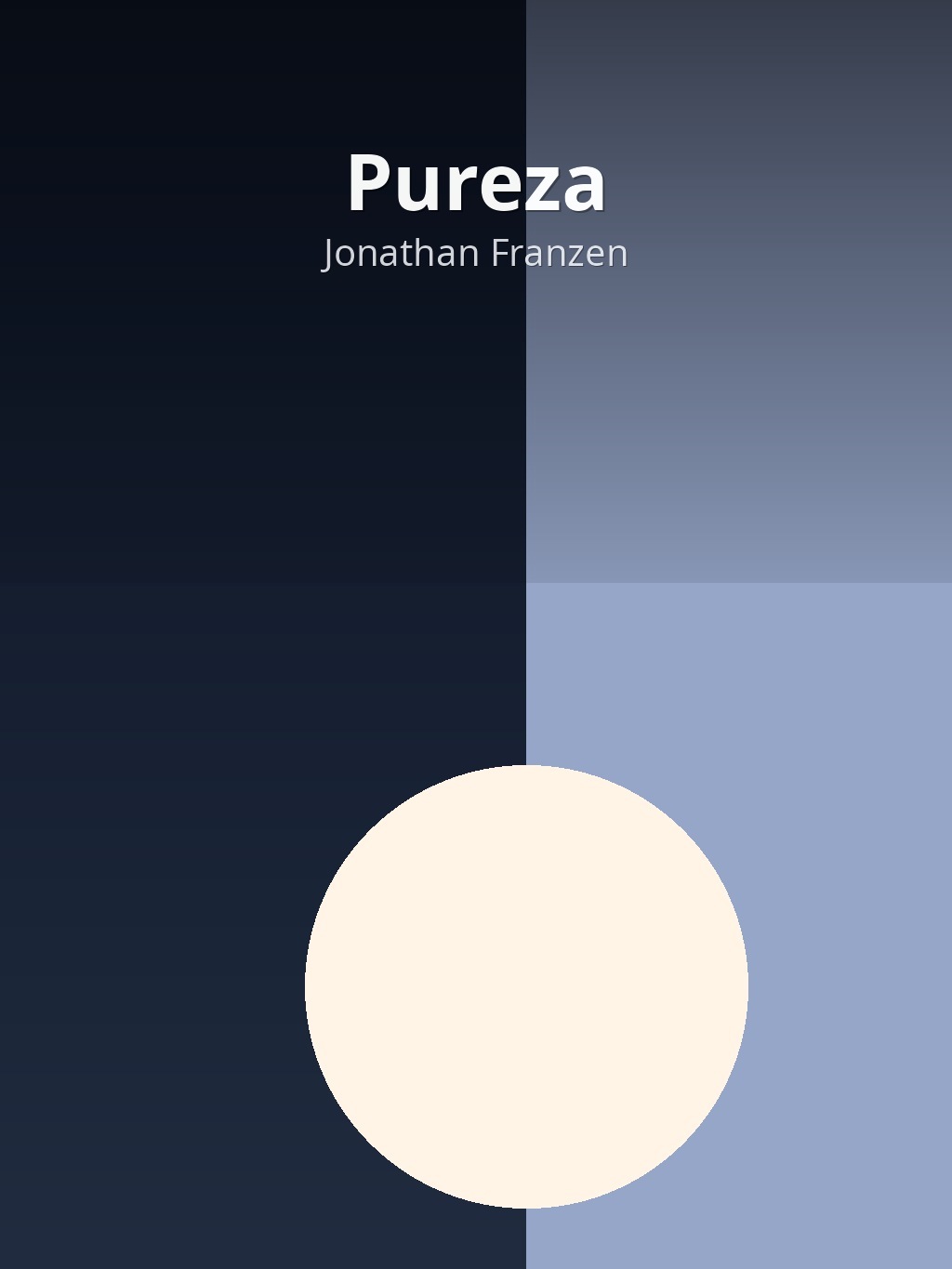 Pureza by Jonathan Franzen book cover