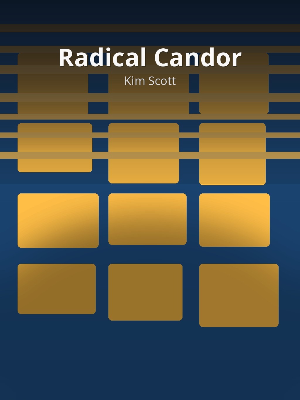 Radical Candor by Kim Scott book cover