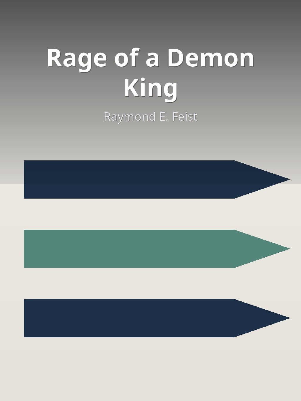 Rage of a Demon King by Raymond E. Feist book cover