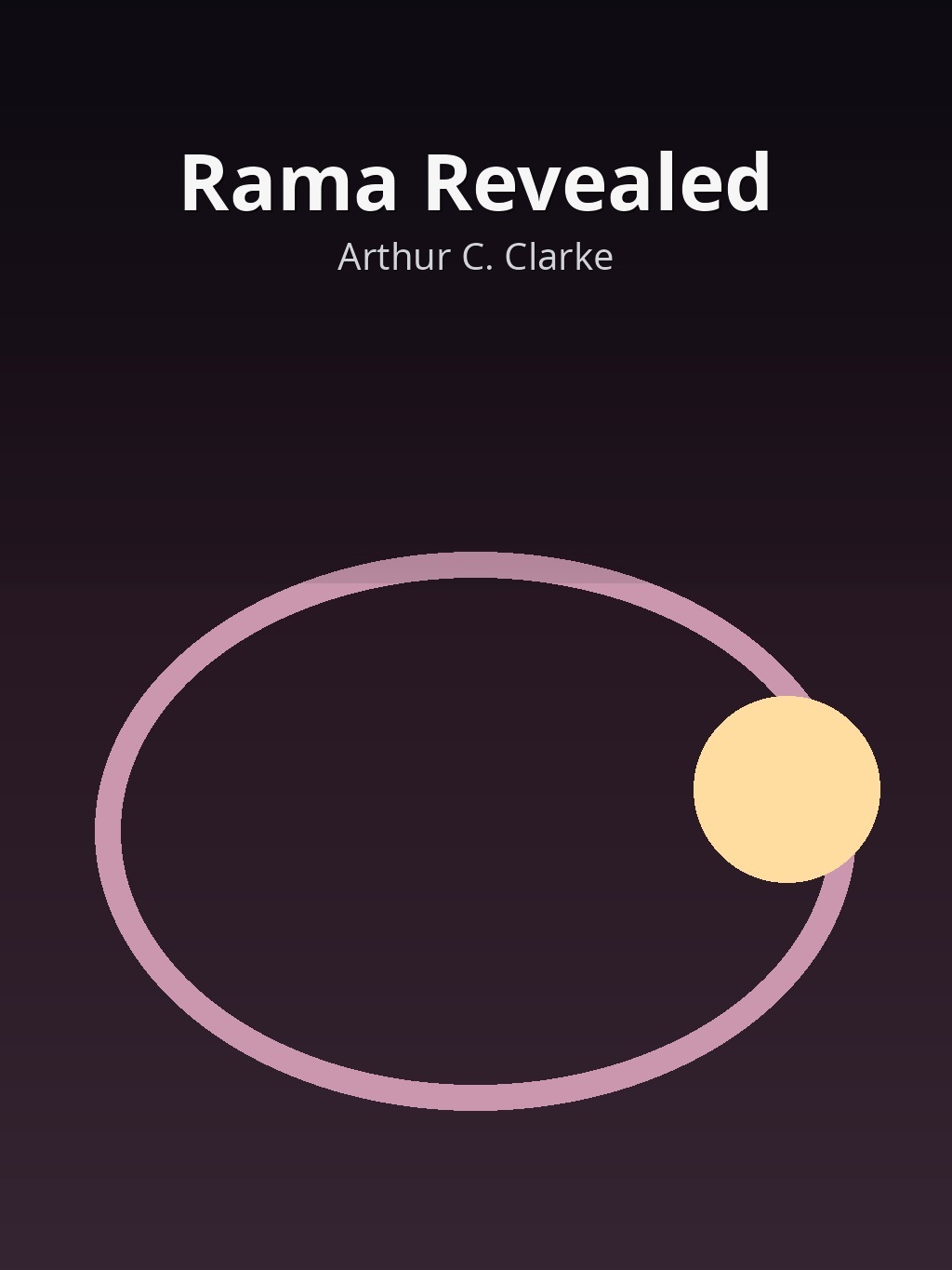 Rama Revealed by Arthur C. Clarke book cover
