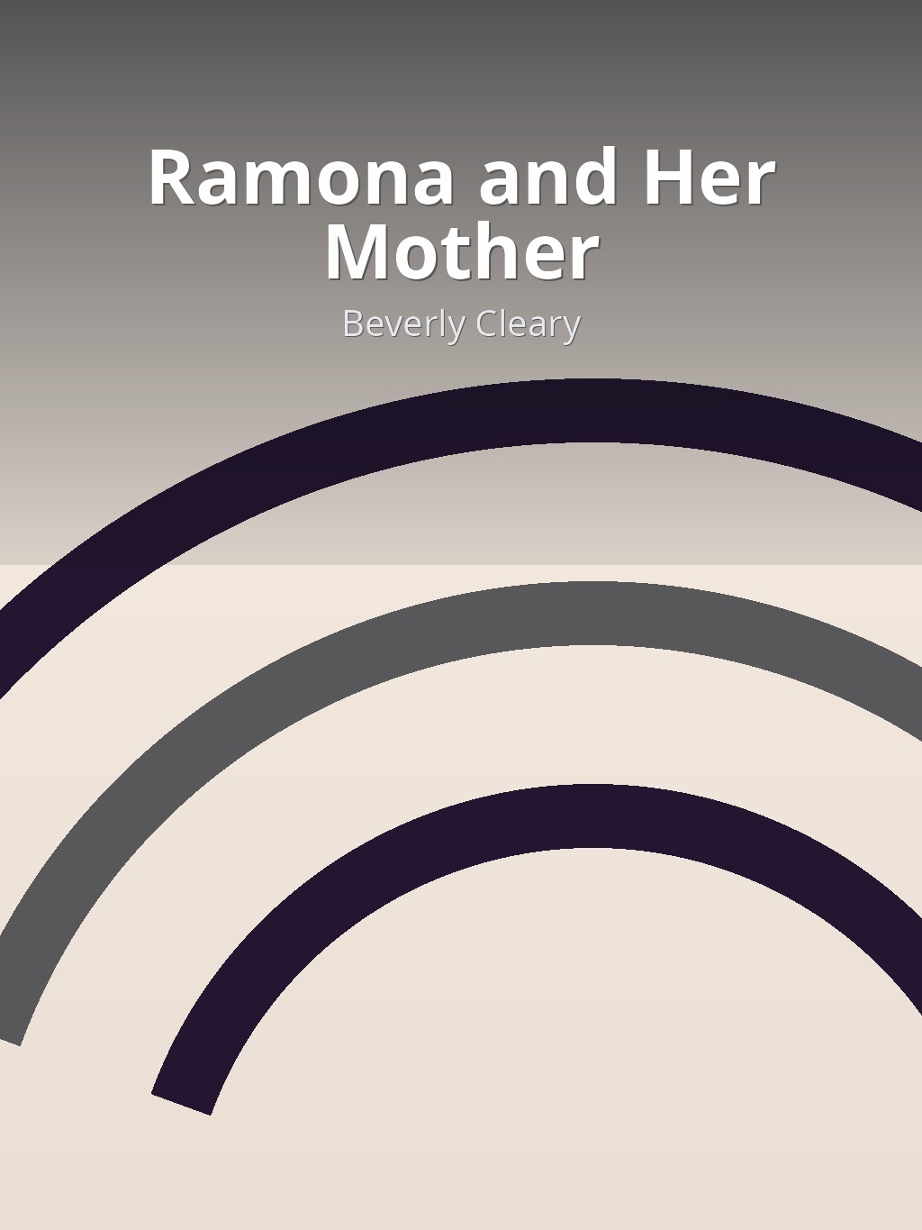 Ramona and Her Mother by Beverly Cleary book cover